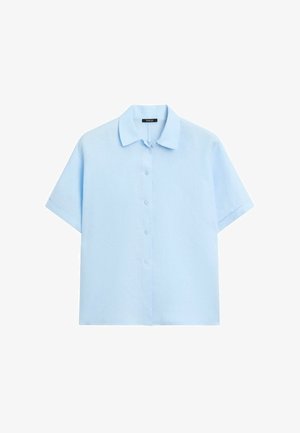 Massimo Dutti, Skjortebluser - light blue
