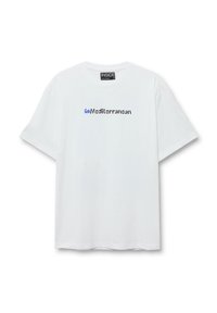 INSIDE MEDITERRANEAN - Camiseta estampada - blanco