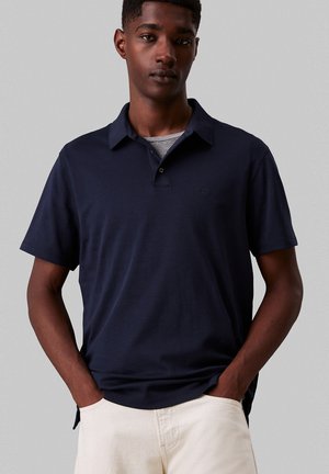 SS CHEST EMB - Poloshirt - dark sapphire