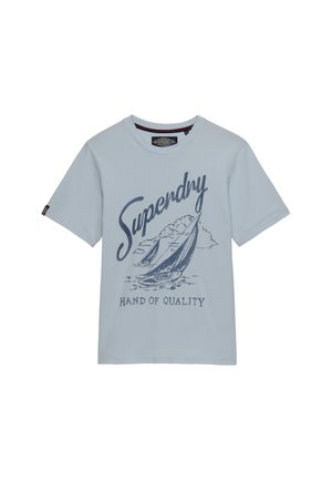 Superdry & Co, SUPERDRY LO-FI DOCKSIDE T-SHIRT.. - T-shirts print - moon blue