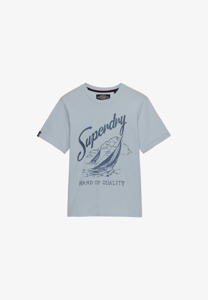 Superdry & Co, SUPERDRY LO-FI DOCKSIDE T-SHIRT.. - T-shirts print - moon blue