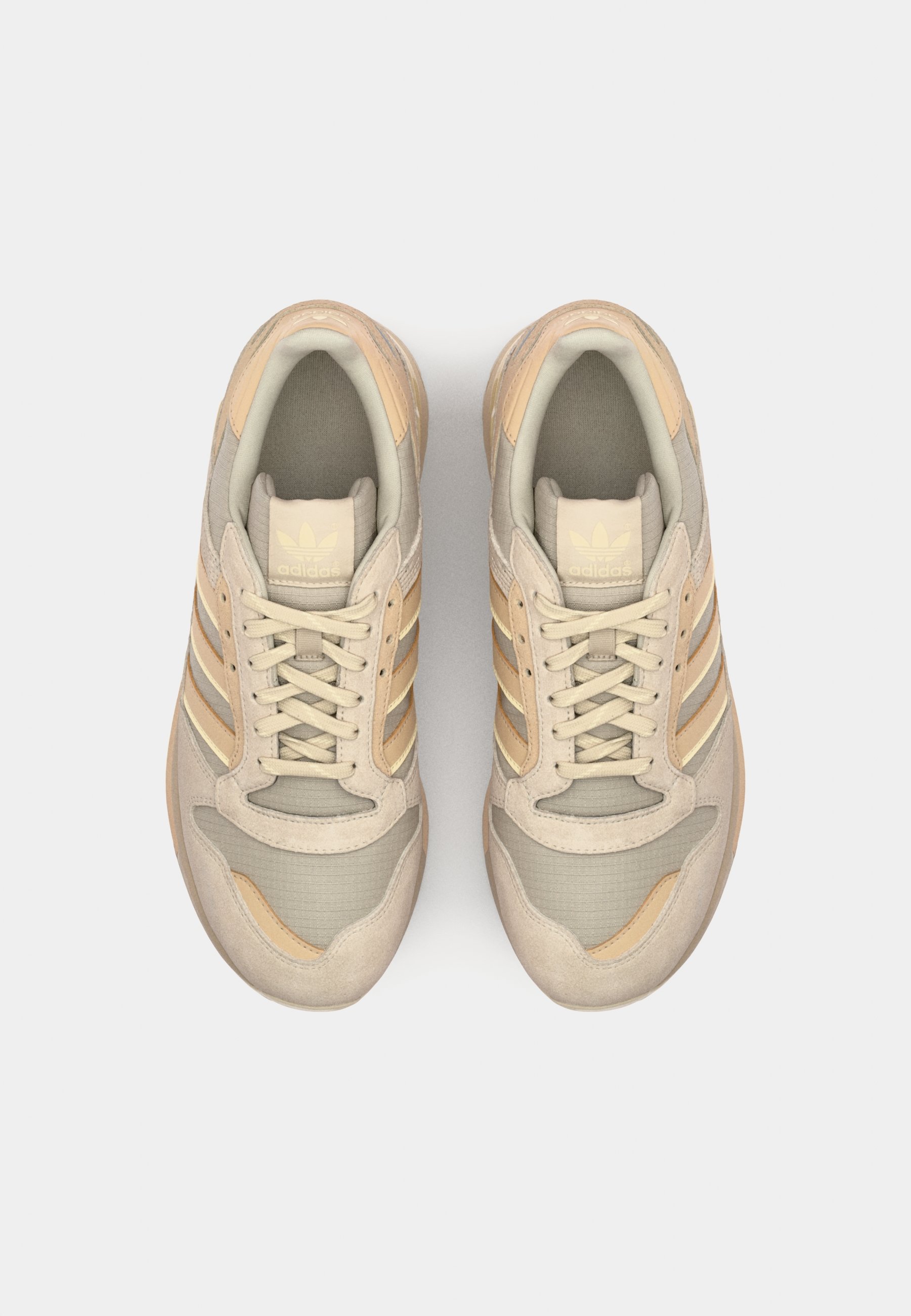 adidas Originals ZX 600 UNISEX - Sneakersy niskie/beżowy - Zalando.pl