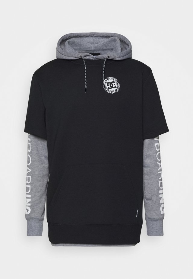 DRYDEN - Sweat à capuche - black