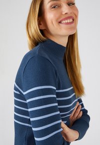 Damart RAYÉ - Pullover - bleu rayé