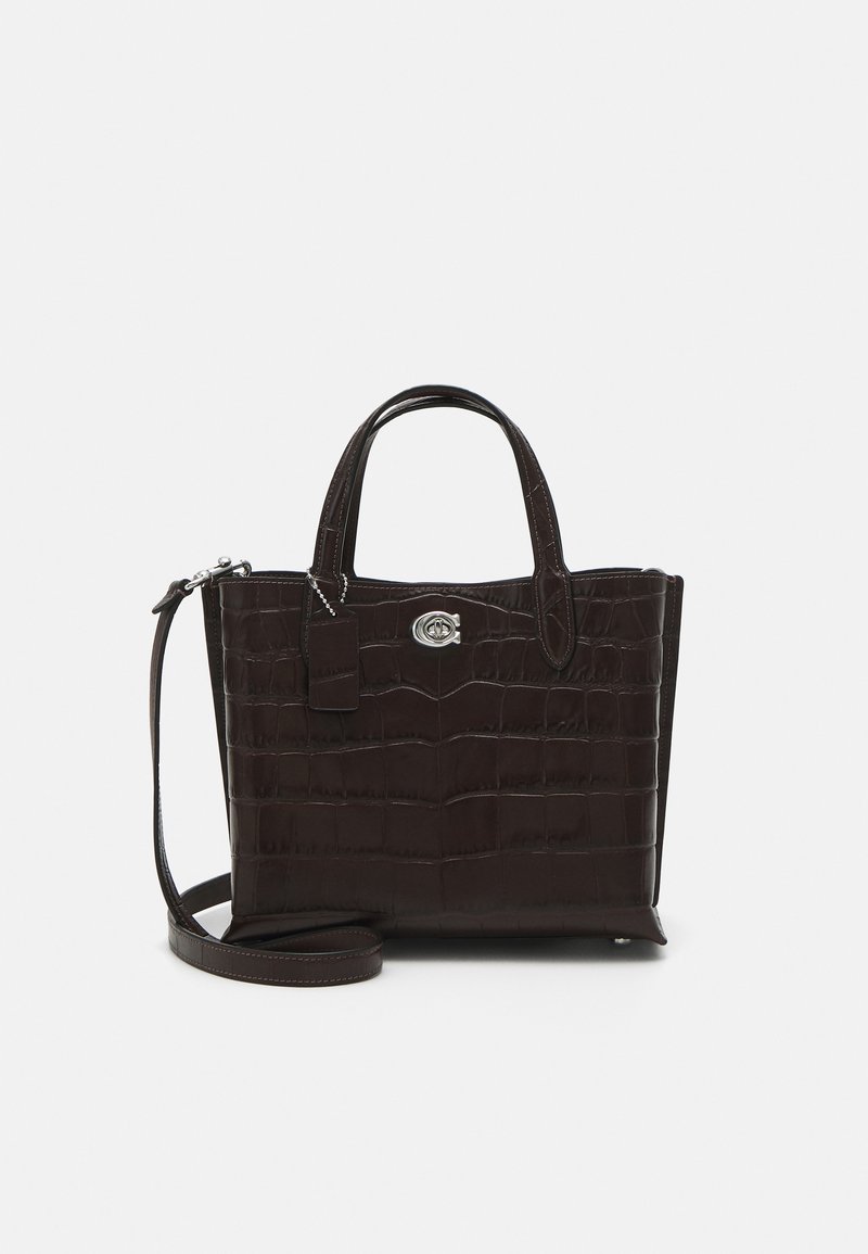 COACH EMBOSSED WILLOW TOTE  - Ručna torba - maple