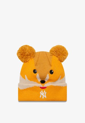 New Era NEW YORK YANKEES MLB ANIMAL POM FUCHS BOMMEL - Beanie - orange