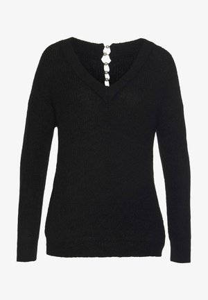 LASCANA, Pullover - schwarz