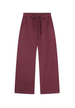 STRIPESLUREX  - Pantalones - burgundy