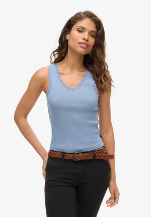TRIM - Top - tidal blue