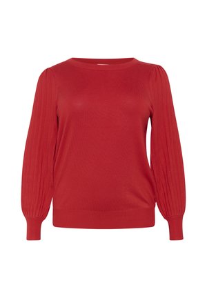 Kaffe Curve LONI - Džemper - haute red