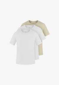 Unausgewählt, beige/weiß/weiß