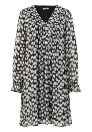 s.Oliver BLACK LABEL, MIT V-AUSSCHNITT - Day dress - schwarz
