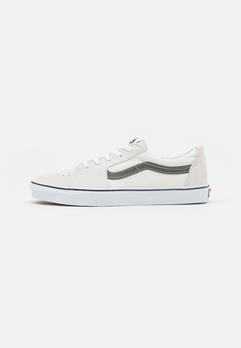 Vans SK8-LOW UNISEX - Sapatilhas - blanc de blanc/khaki