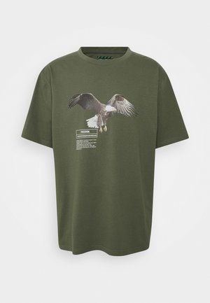 EAGLE GRAPHIC UNISEX - Triko s potiskem - brown