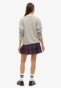 Superdry & Co CHECK - Falda plisada - blue red check