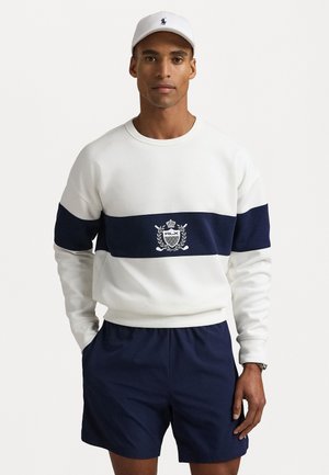 CREST DOUBLE-KNIT SWEATSHIRT - Sweatshirt - ceramic white/refined navy