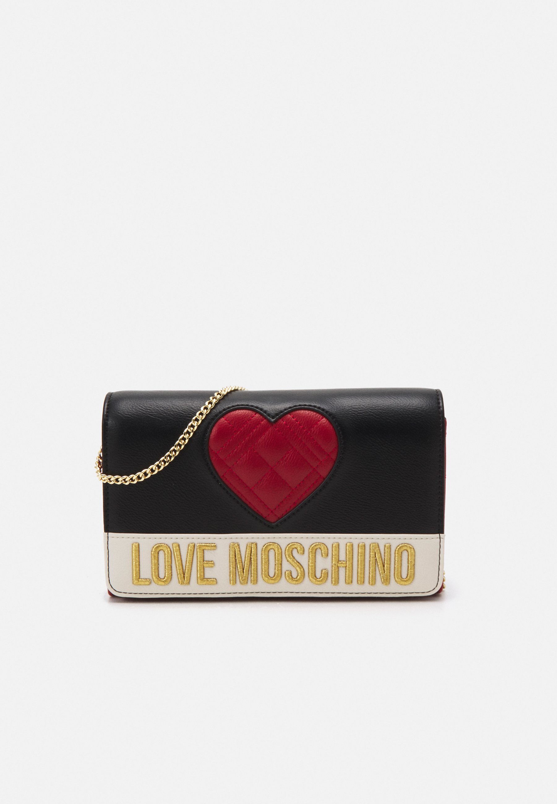 Love Moschino QUILTED HEART CROSSBODY - Borsa a tracolla - fantasy  color/multicolore - Zalando.it