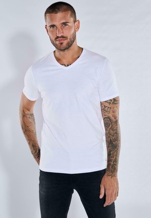 Basic T-shirt - reinweiss
