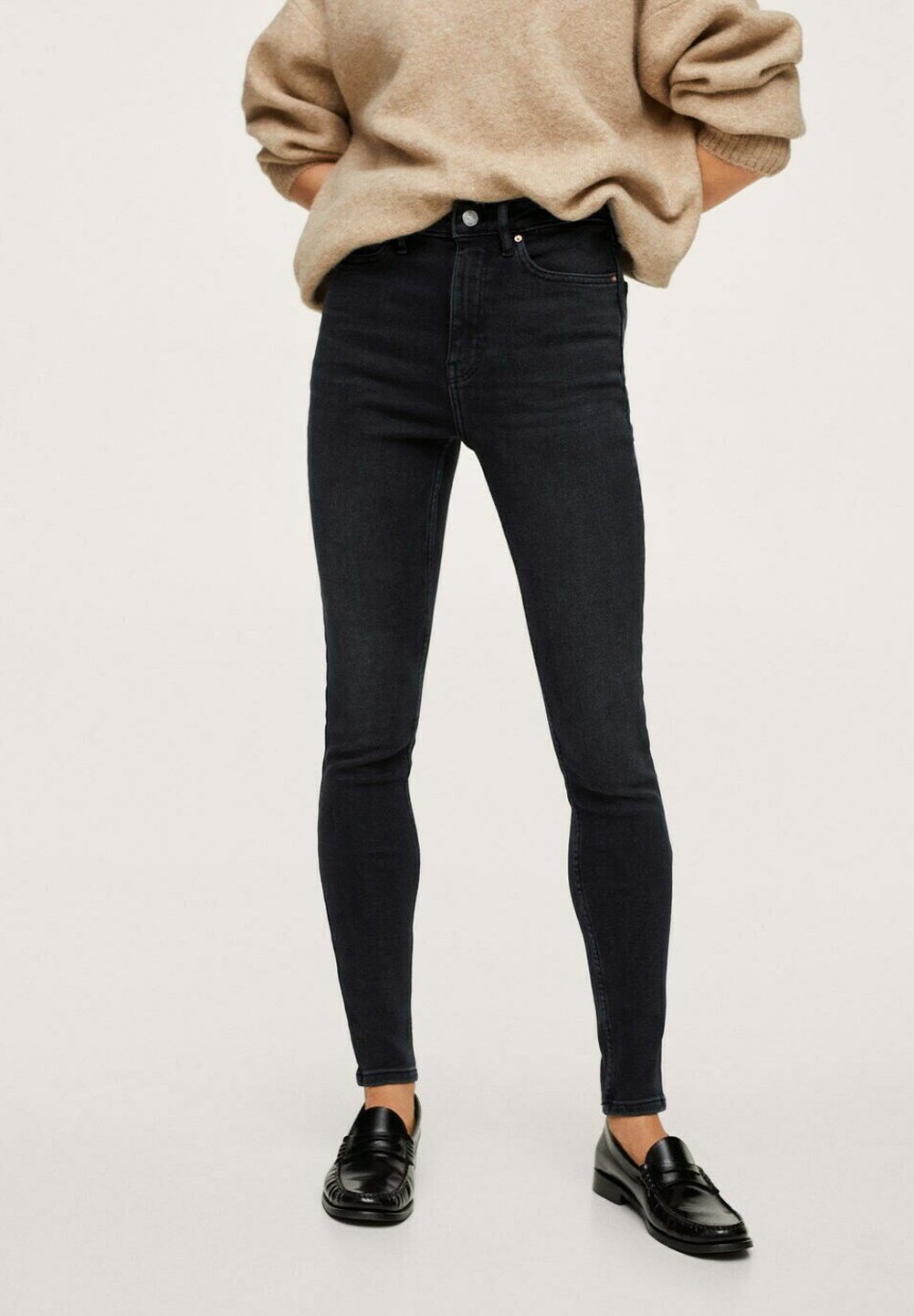 Mango SOHO - Jeans Skinny Fit - open grey/grau - Zalando.de