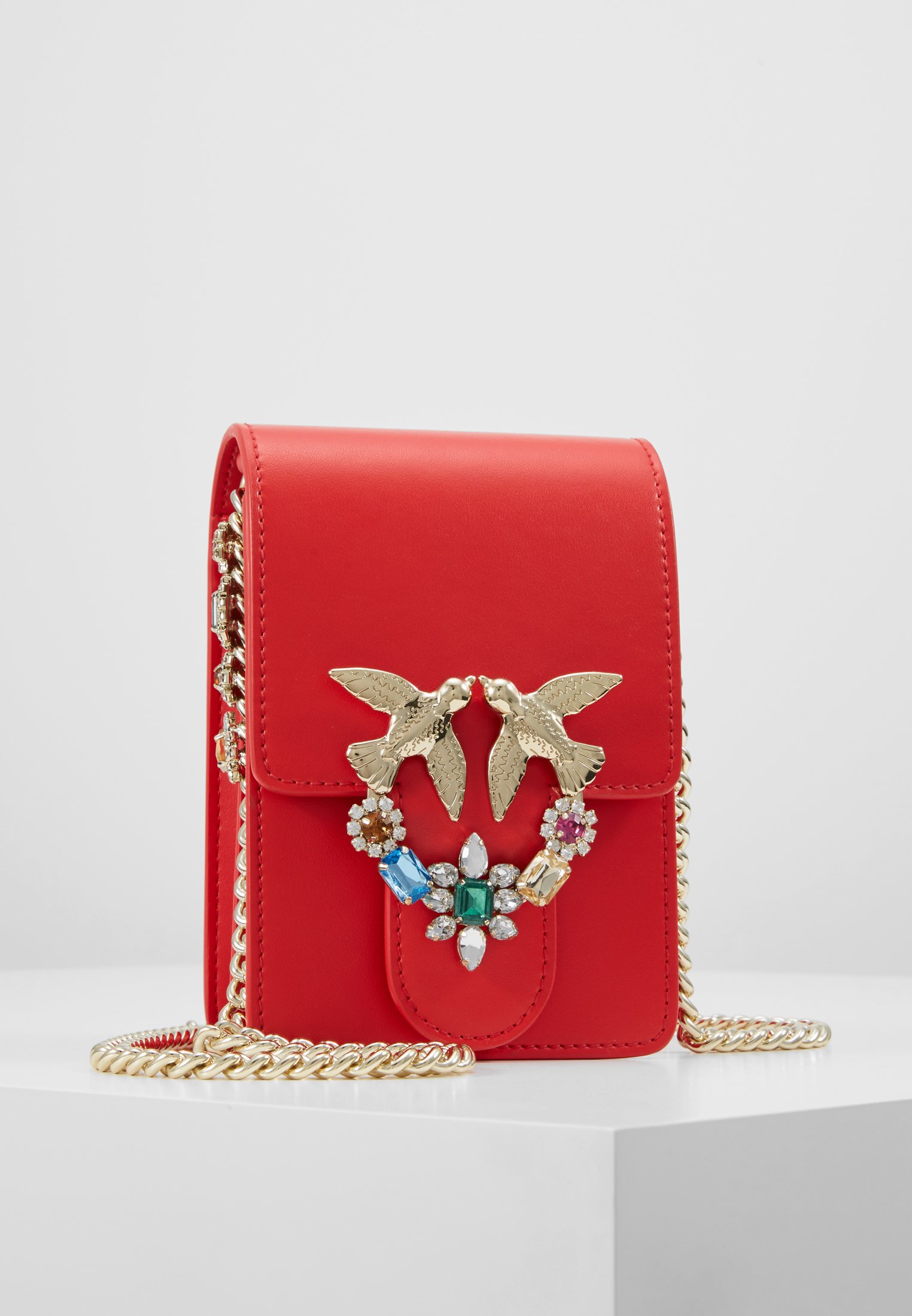 Pinko LOVE SMART JEWELS Skulderveske red Zalando.no Pinko LOVE SMART JEWELS Skulderveske red Zalando.no