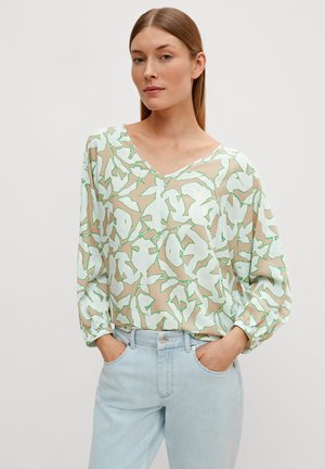 MIT V-AUSSCHNITT - Bluzka