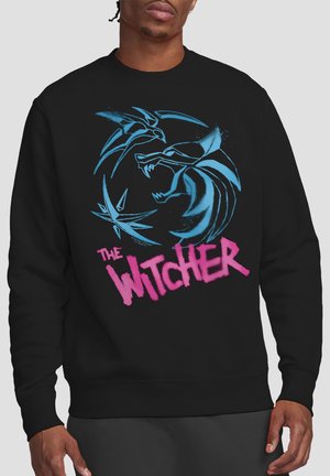 NETFLIX, THE WITCHER GRAFFITI SPRAY CREST - Sweatshirt - black