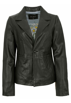 Lederjacken24 EVELYN - Blazer - schwarz