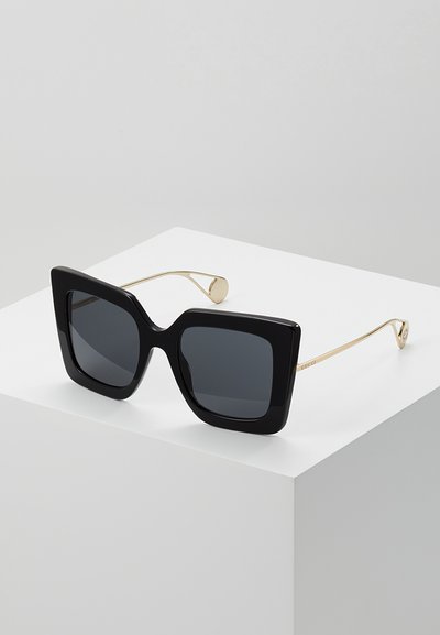 Gucci Occhiali da sole - black/gold-coloured/grey