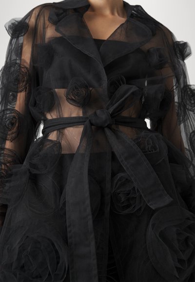 Viktor&Rolf BLANKET OF ROSES - Palton clasic - black