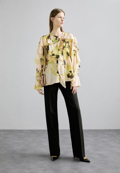 Victoria Beckham TAILORED STRAIGHT LEG TROUSER - Pantalon classique - black