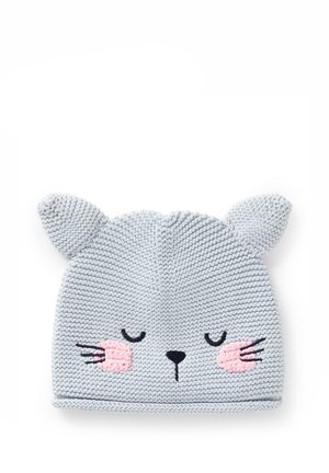 WITH APPLIQUE - Berretto - grey