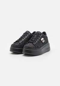 KARL LAGERFELD ANAKAPRI GLITTER - Sneaker low - black