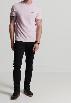 T-Shirt basic - mottled pink