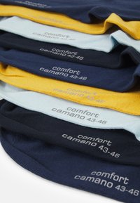 camano COMFORT UNISEX SOCKS 9 PACK - Meias - mineral yellow