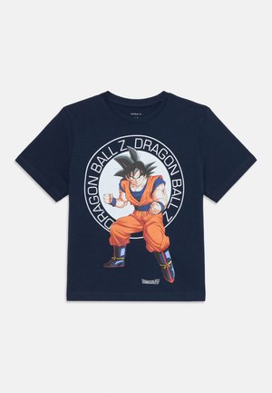 NKMJES DRAGONBALL BOX - Print T-shirt - navy blazer
