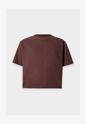 YOURTURN by Zalando, UNISEX - Camiseta básica - coffee bean