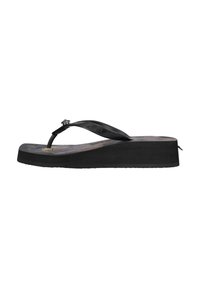 Uzurii BEACH PRINTED STELLA - Tongs - black