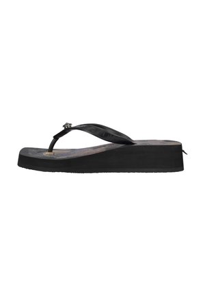 Uzurii BEACH PRINTED STELLA - Teenslippers - black