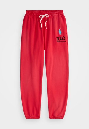 Polo Ralph Lauren BIG PONY FLEECE SWEATPANT - Jogginghose - deep orangey red