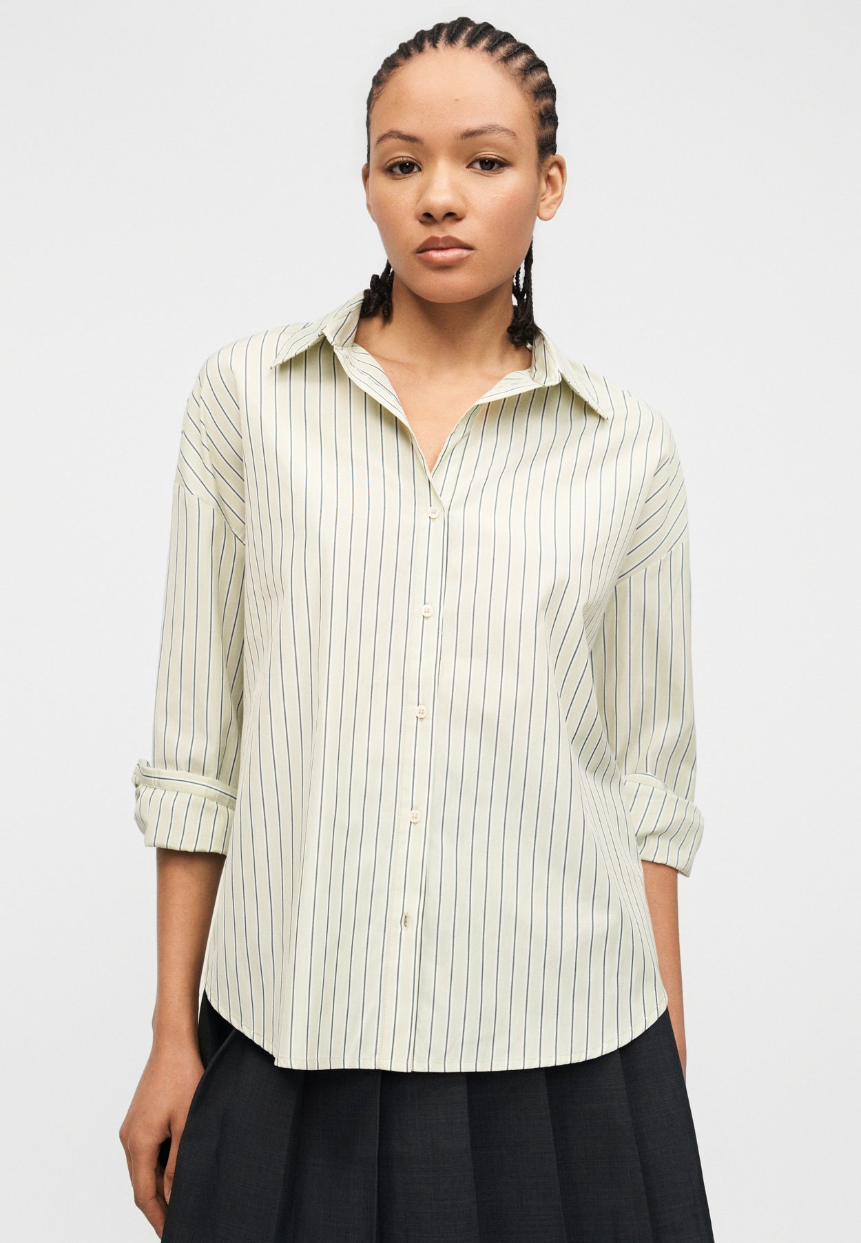 ONLOREGON ALVA LS REG SHIRT NOOS WVN