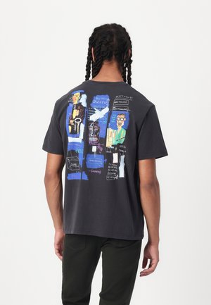 GAP BASQUIAT - Print T-shirt - true black