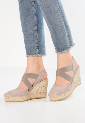 High Heel Sandalette - taupe