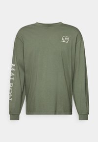 GORSE FORAGING TEE - Μπλούζα με μακριά μανίκια - olivine