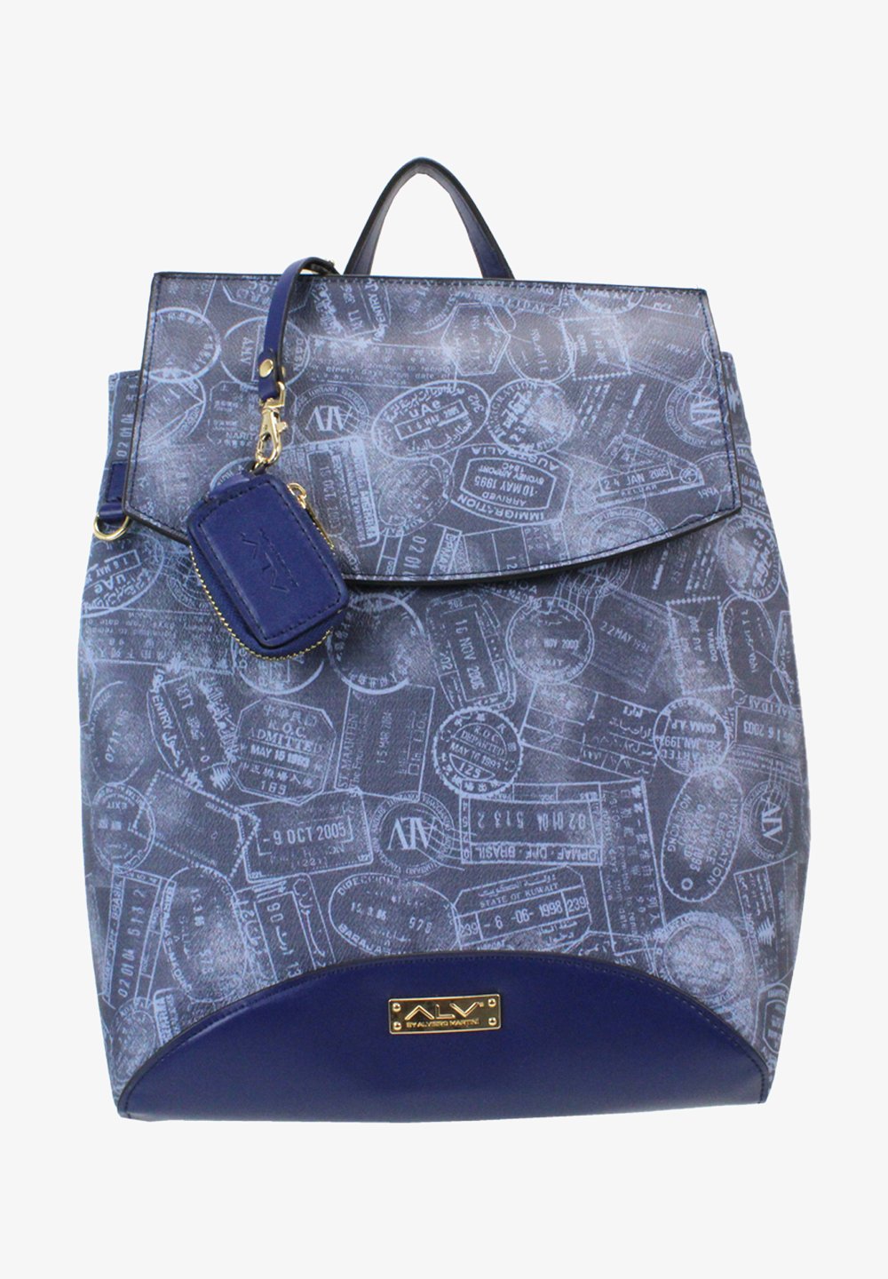 Alv By Alviero Martini Summer Passport Tagesrucksack Denim Zalando De