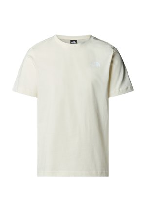 The North Face BOX - Print T-shirt - white dune indigo plum