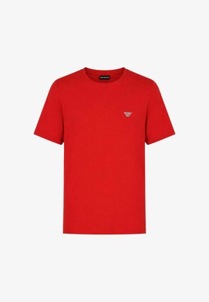 Emporio Armani, T-SHIRT UOMO - T-shirt basic - rosso