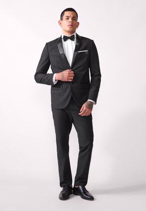 Pier One TUXEDO SUIT - Anzug - black
