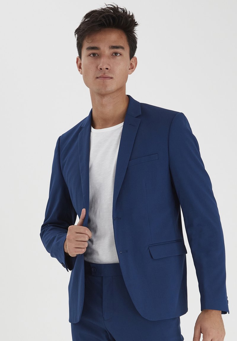 Casual Friday CFBERND - Puvuntakki - estate blue