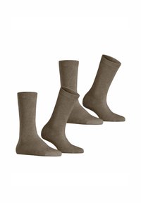 Esprit Cloud 2-Pack - Socken - nutmeg mel