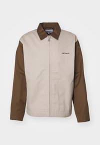 Carhartt WIP MODULE SCRIPT - Summer jacket - lumber/wall rigid/dark ...